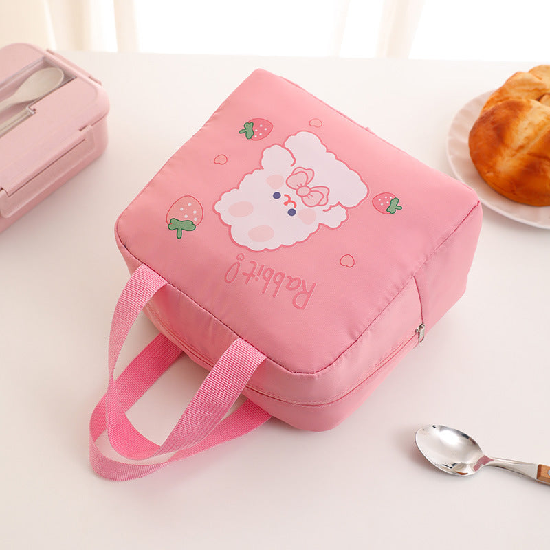 Oxford Cloth Cartoon Bento Tote Bag