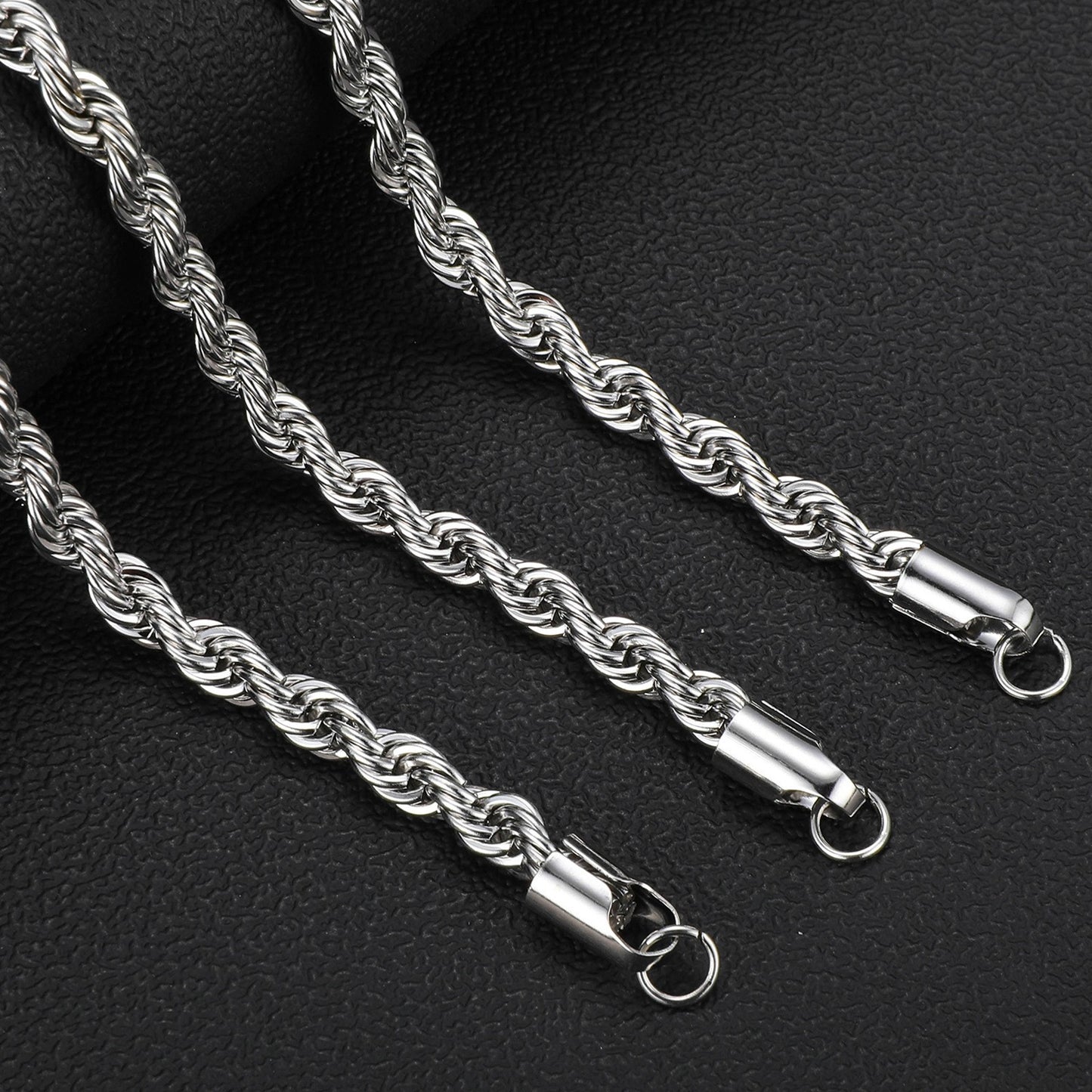 Stainless Steel Twist Chain Titanium Steel Necklace Clavicle Chain