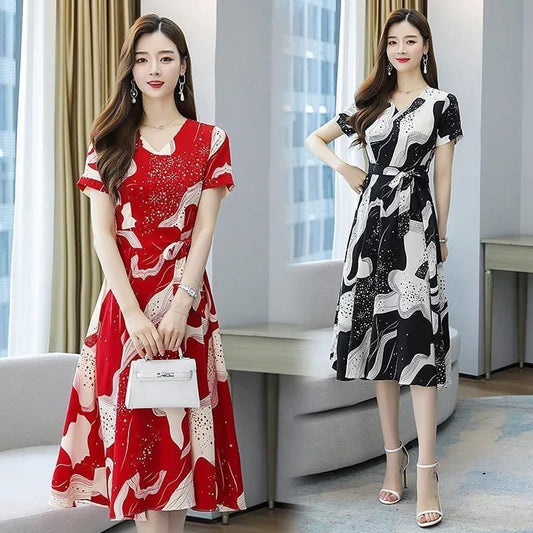 Fashion Mid-length Loose Plus Size Women's Skirt