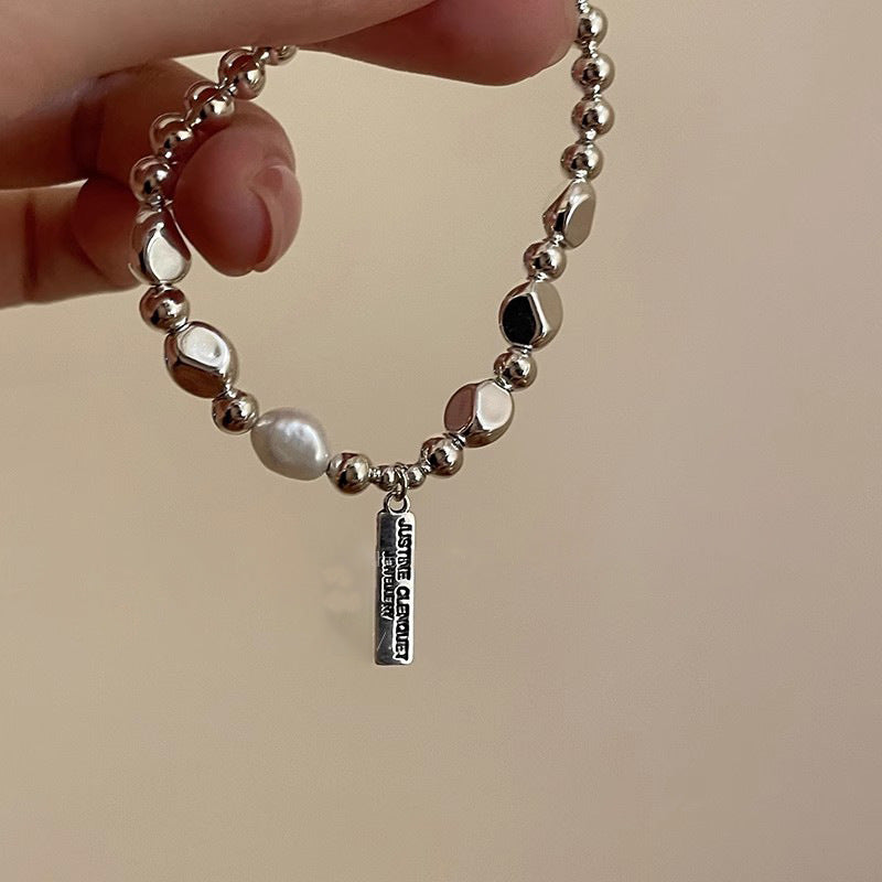 Light Luxury Niche Minimalist Temperament Pearl Bracelet