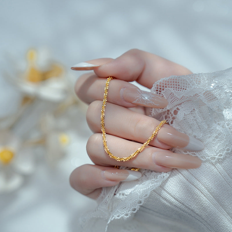 Korean-style Shimmering Light-luxury Bracelet For Women
