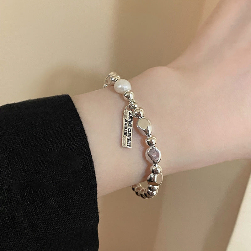 Light Luxury Niche Minimalist Temperament Pearl Bracelet